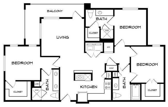 Unit 2212 2212 floor plan